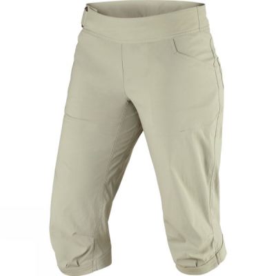 Pantalones Cortos Haglofs Amfibie II Q Long Mujer - Kaki - Chile PIU156487